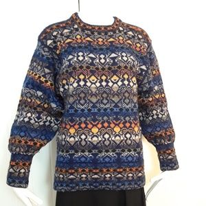 Rachel Grimmer Handmade Fair Isle England Sweater
